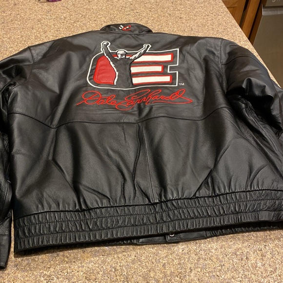NWT Chase Authentics Dale Earnhardt Sr. Leather Jacket Nascar 7 Time Champ 2XL - Picture 14 of 17